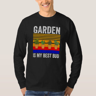 Camiseta El jardín es mi mejor jardinera de bud