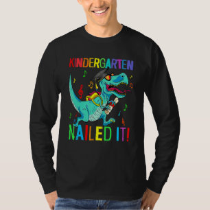 Camiseta El Jardín Infantil Encarceló A Dinosaur Rex El Día