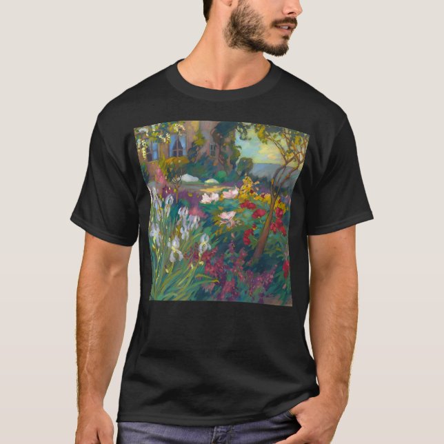 Camiseta El Jardín Iris - Robert Antoine Pinchon (Anverso)