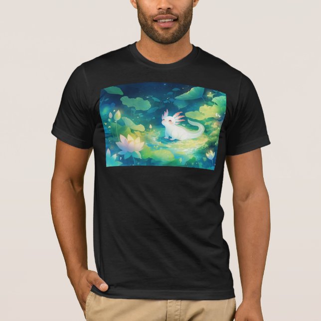 Camiseta El jardín secreto de Axolotl (Anverso)