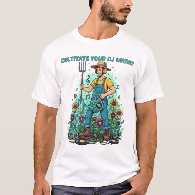Camiseta El jardinero sónico (Anverso)