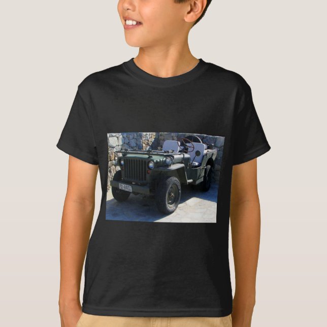 Camiseta El jeep de Willy clásico (Anverso)