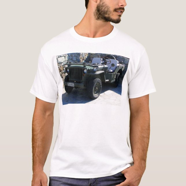 Camiseta El jeep de Willy clásico (Anverso)