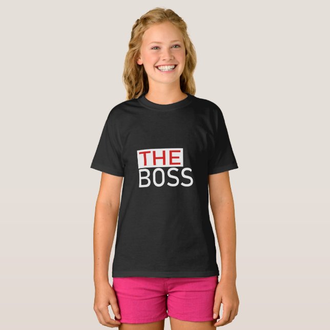 Camiseta El jefe (Anverso completo)