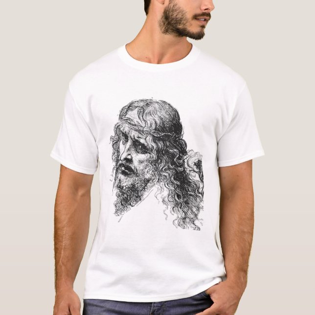Camiseta EL JEFE DE CRISTO - Leonardo Da Vinci 1494 (Anverso)