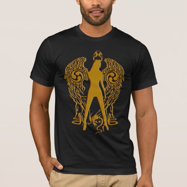 Camiseta El jefe del oro Serpent Angel Shirt (Anverso)