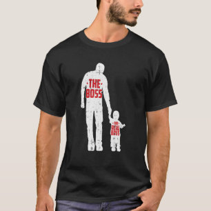 Camiseta El jefe, la verdadera hija de padre de los jefes