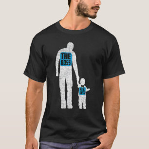 Camiseta El jefe, la verdadera hija de padre de los jefes