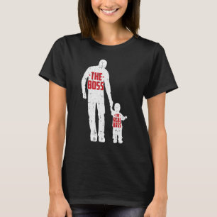 Camiseta El jefe, la verdadera hija de padre de los jefes
