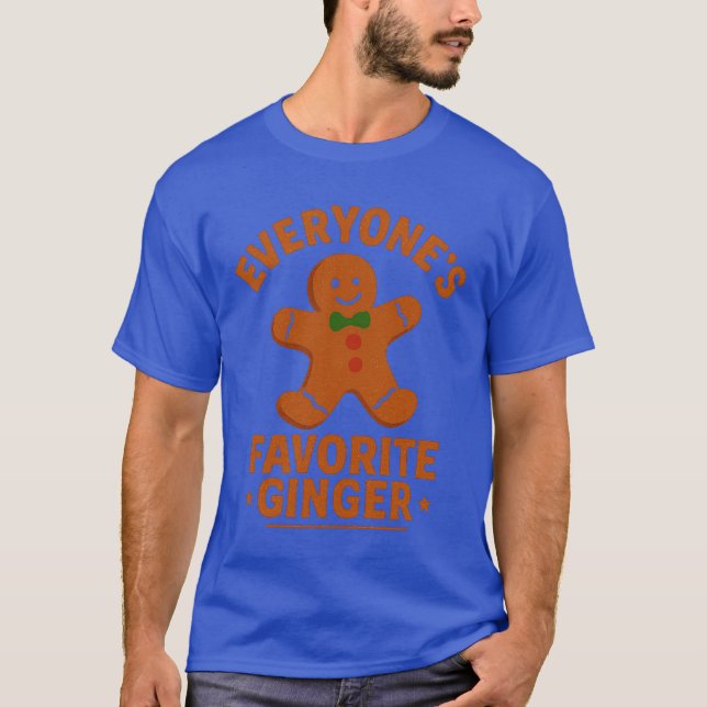 Camiseta El jengibre favorito de todos (Anverso)