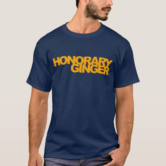 Camiseta El jengibre honorario oficial (Anverso)
