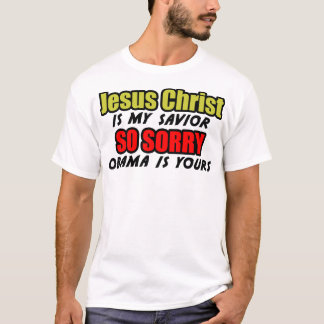 Camiseta El Jesucristo es mi salvador