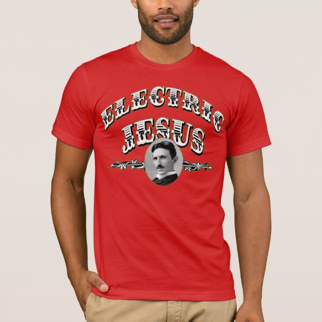 Camiseta El Jesús eléctrico (Anverso)