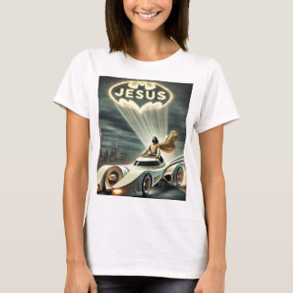 Camiseta El Jesusmobile: El salvador de la noche