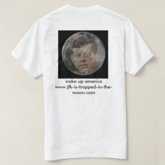 Camiseta el jfk se atrapa en la luna