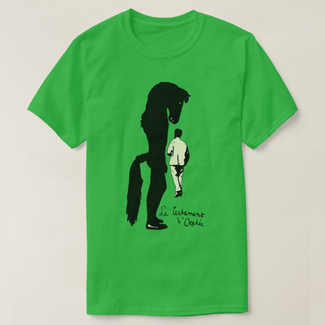 Camiseta El jinete del Testamento de Orfeo (Diseño del anverso)