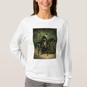 Camiseta El jinete Kipler en su yegua negra