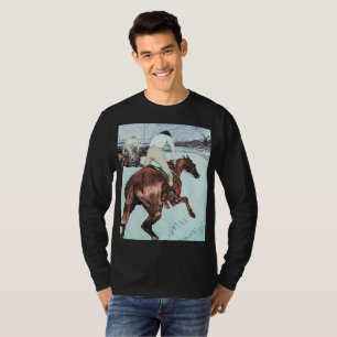 Camiseta El Jockey dibujo de Henri de Toulouse-Lautrec