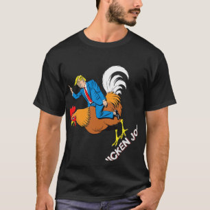 Camiseta El jockey sobre pollo Trump Meme divertido humor s