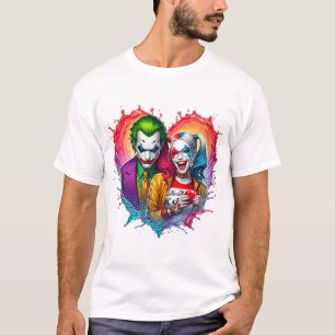 Camiseta El Joker y la Harlequina