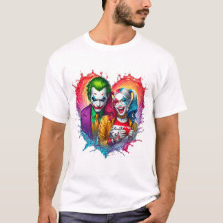 Camiseta El Joker y la Harlequina