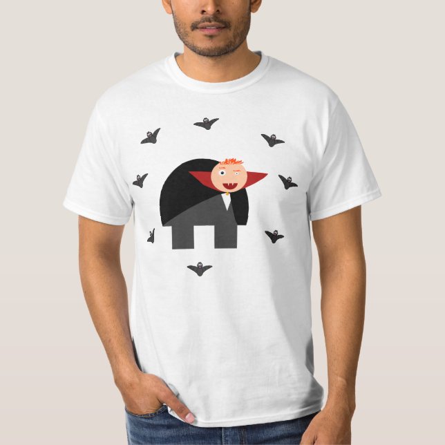 Camiseta El jorobado como vampiro (Anverso)
