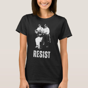 Camiseta El joven Bernie Sanders arrestado resiste