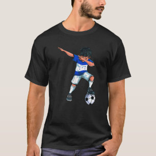 Camiseta El joven hondureño de fútbol de Dabbing