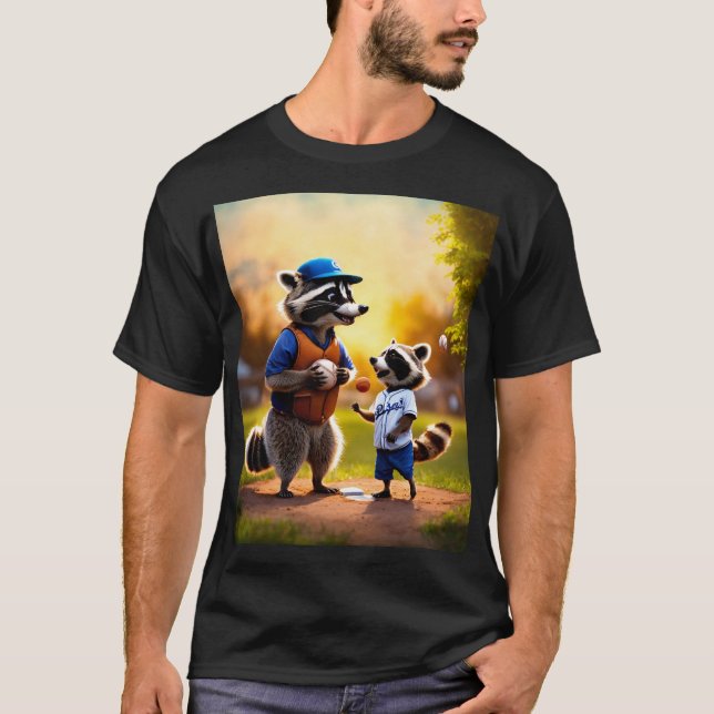 Camiseta El júbilo de jugar al béisbol (Anverso)