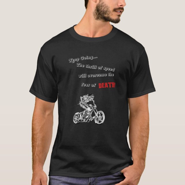 Camiseta El júbilo superará el miedo a la muerte (Anverso)