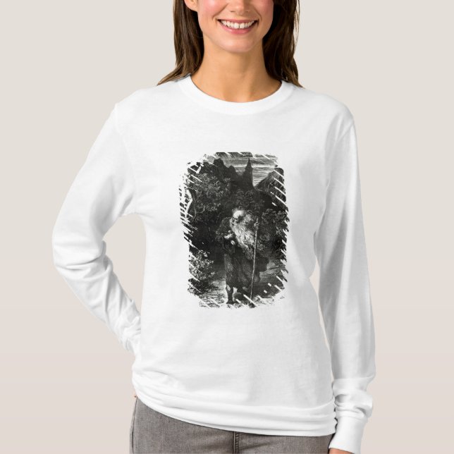 Camiseta El judío que vaga (Anverso)