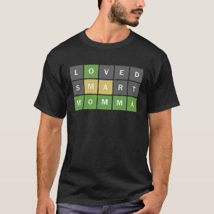 Camiseta El juego de adivinanzas del día de la madre ama a 