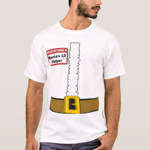 Camiseta ¡El juego del ayudante de Lil de Santa conocido d
