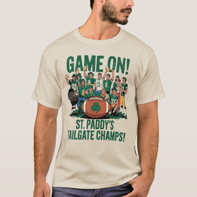 Camiseta El juego del día del partido del Fiesta del portón (Anverso)