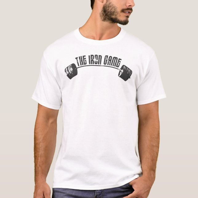 Camiseta El juego del hierro - Bent Barbell (Anverso)