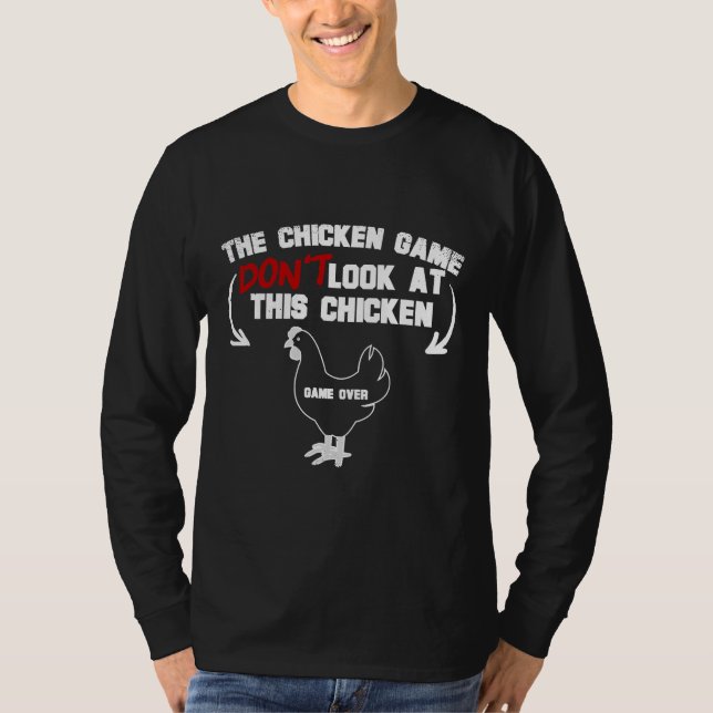 Camiseta El juego del pollo (Anverso)
