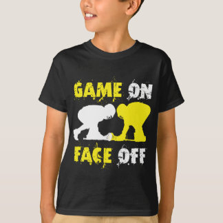 Camiseta El juego encendido, hace frente apagado