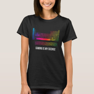 Camiseta El Juego Es Mi Ciencia El Teclado Rgb Fue Guay Chr