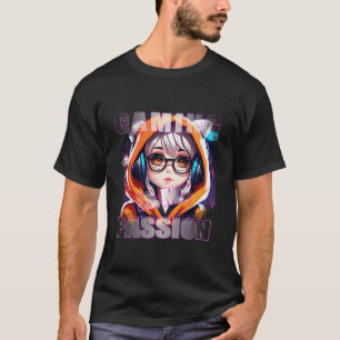 Camiseta El Juego Es Mi Pasión - Kawaii Chibi Adorable