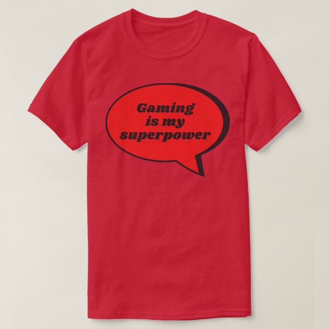 Camiseta El Juego Es Mi Sobrepotencia Graciosa Gag Sarcásti (Diseño del anverso)