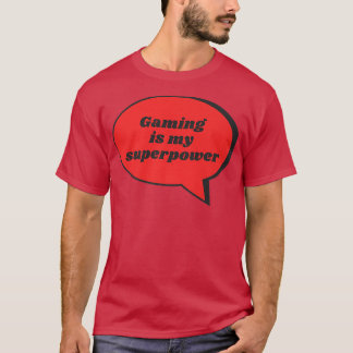 Camiseta El Juego Es Mi Sobrepotencia Graciosa Gag Sarcásti