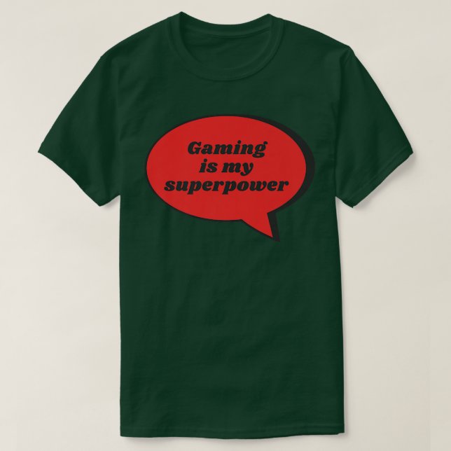 Camiseta El Juego Es Mi Sobrepotencia Graciosa Gag Sarcásti (Diseño del anverso)