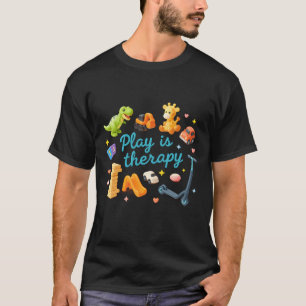 Camiseta El juego es terapia para la vida de un niño especi