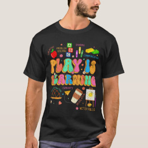 Camiseta El juego está aprendiendo a que el equipo de profe