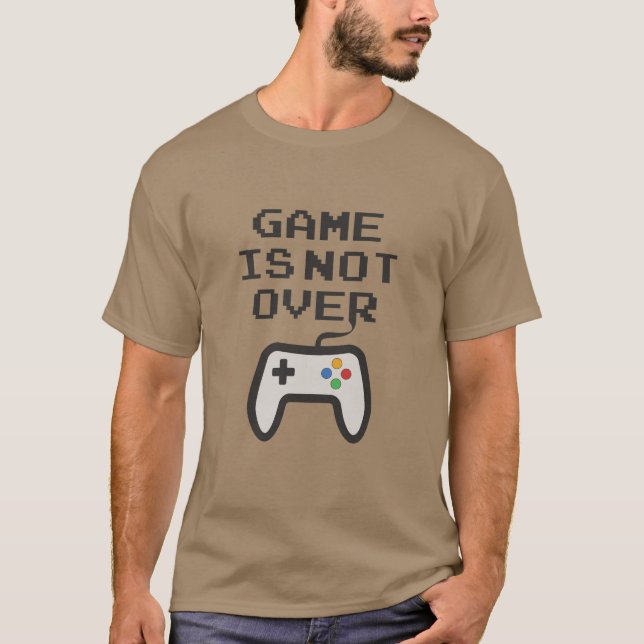 Camiseta El juego no ha terminado (Anverso)