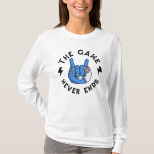 Camiseta El juego nunca termina
