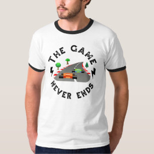 Camiseta El juego nunca termina