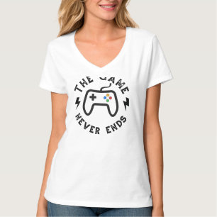 Camiseta El juego nunca termina