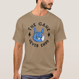 Camiseta El juego nunca termina