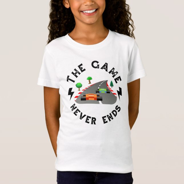 Camiseta El juego nunca termina (Anverso)